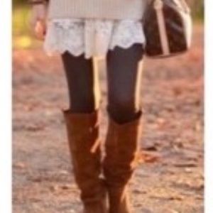 "NEW"! REDUCED!Dark brown high waist leggings